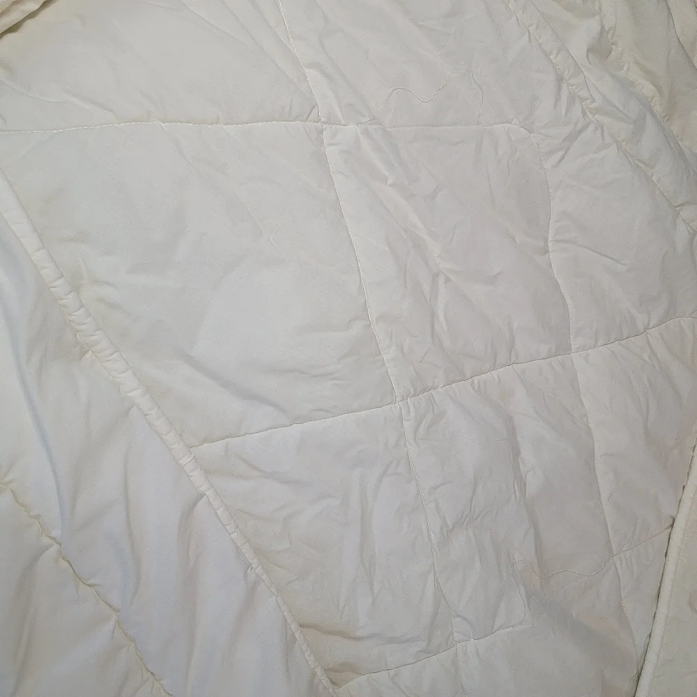 Twin XL Duvet/Comforter Heavyweight Pale Cream